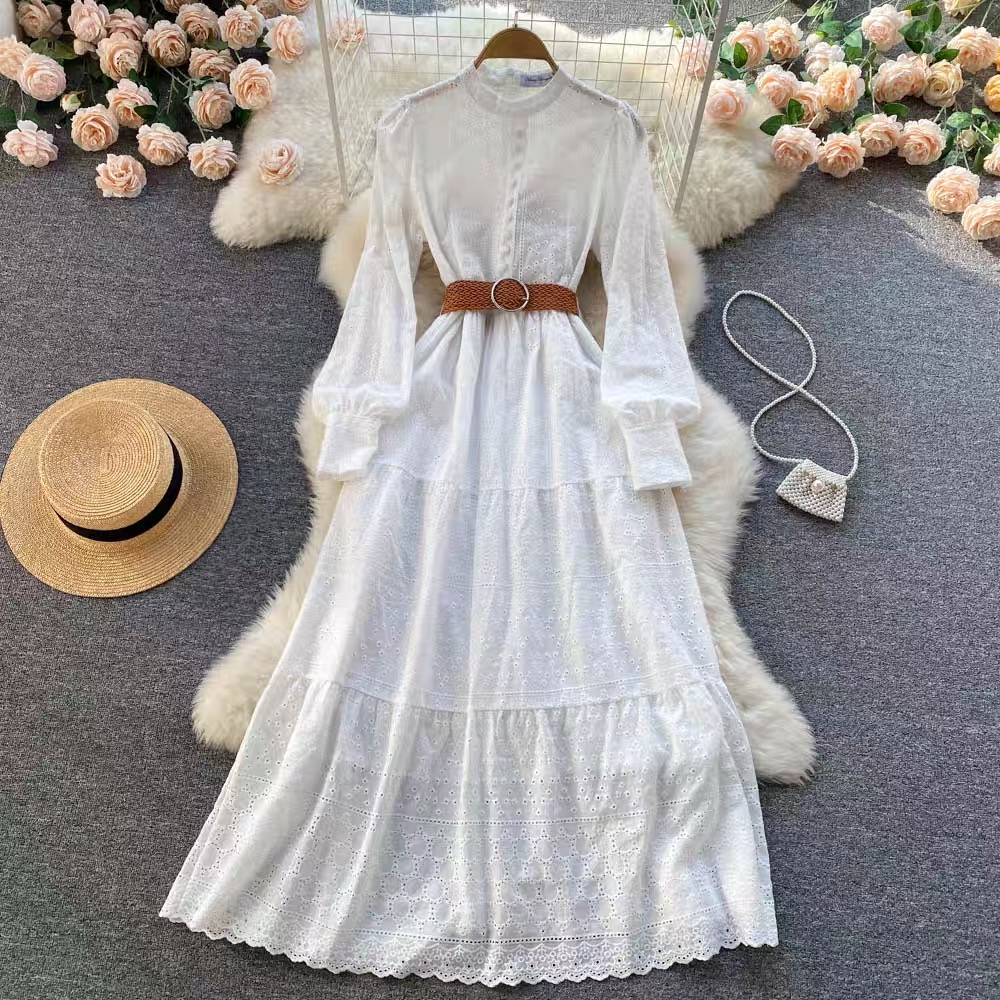 High tension lace dress FD34 image